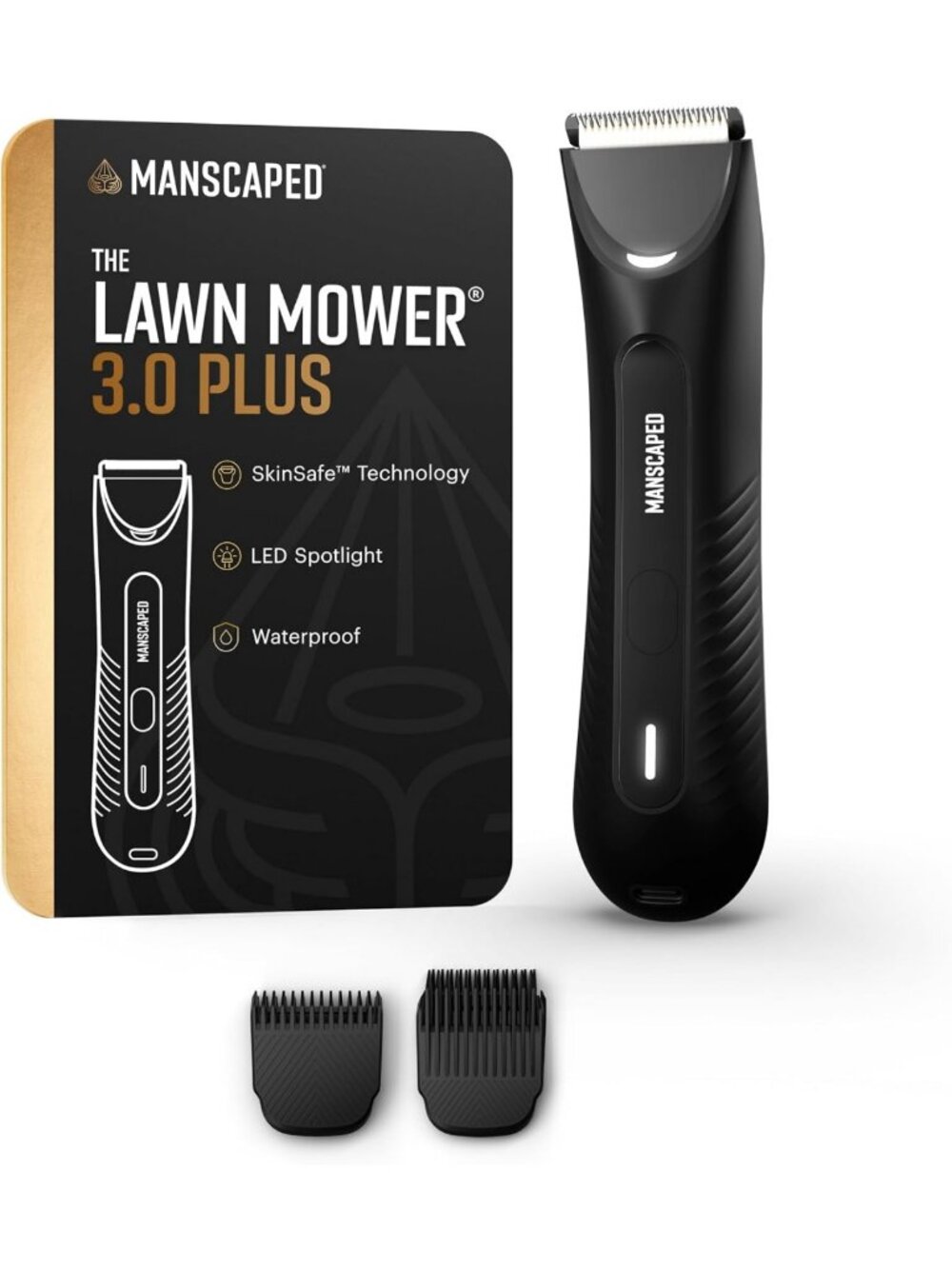 Groin & Body Hair Trimmer for Men - Precision Grooming Tool, Waterproof Design